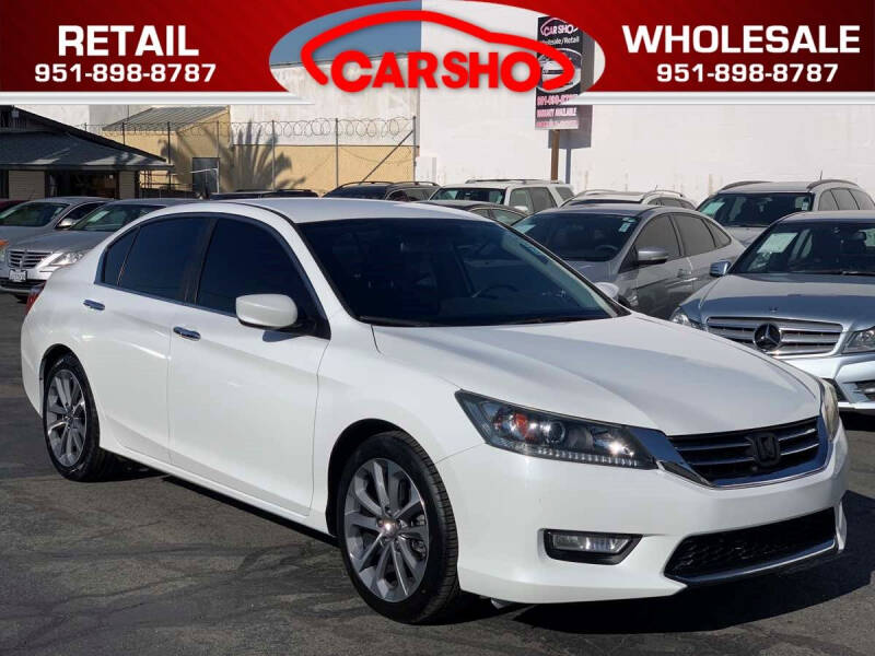 2015 Honda Accord for sale at Car SHO in Corona CA