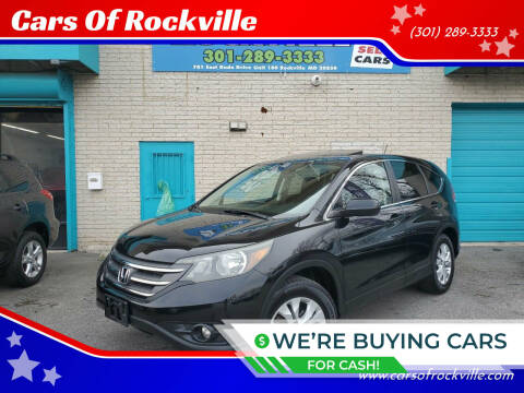 2013 Honda CR-V for sale at Cars Of Rockville in Rockville MD