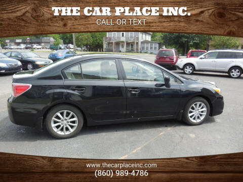2012 Subaru Impreza for sale at THE CAR PLACE INC. in Somersville CT