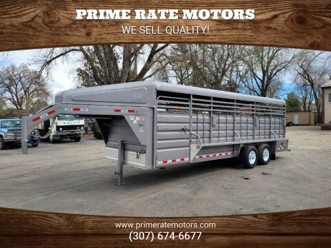 2022 GR 24' Goose Neck Stock Trailer
