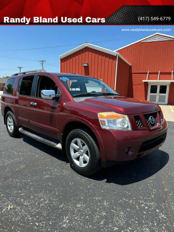 2010 Nissan Armada for sale at Randy Bland Used Cars in Nevada MO