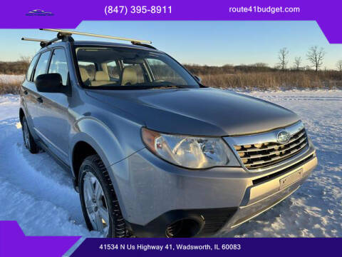 2010 Subaru Forester for sale at Route 41 Budget Auto in Wadsworth IL