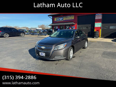 2013 Chevrolet Malibu for sale at Latham Auto LLC in Ogdensburg NY