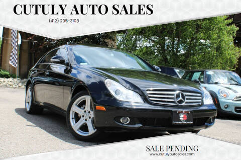 2006 Mercedes-Benz CLS for sale at Cutuly Auto Sales in Pittsburgh PA