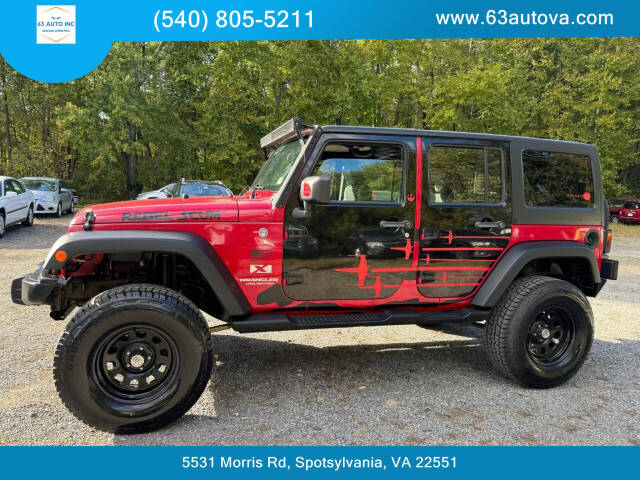 2007 Jeep Wrangler Unlimited for sale at 63 Auto Inc in Spotsylvania, VA