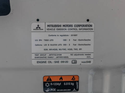 2018 Mitsubishi Outlander PHEV SEL