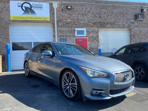 2014 Infiniti Q50 for sale at Godwin Motors INC in Silver Spring MD