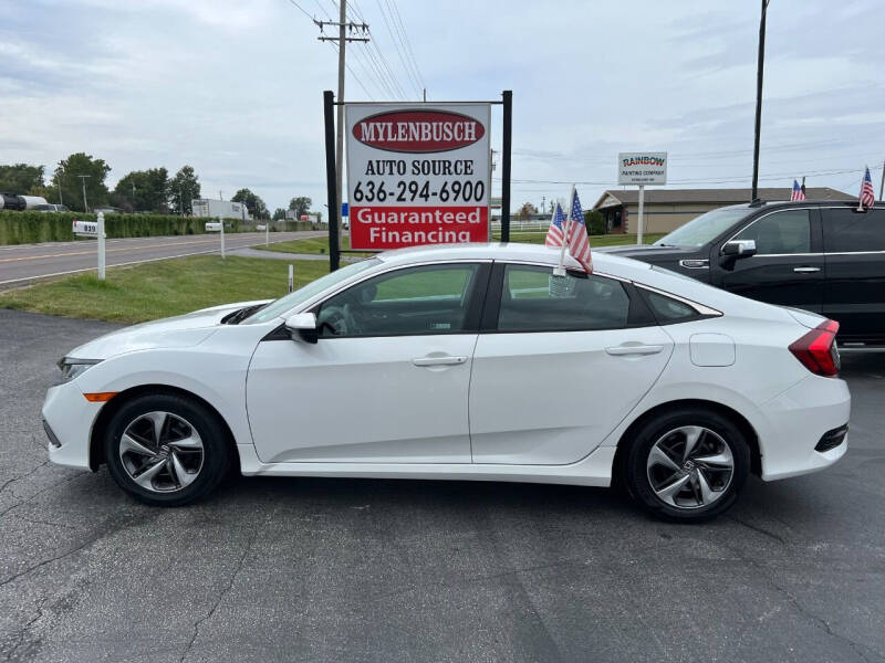 2019 Honda Civic for sale at MYLENBUSCH AUTO SOURCE in O'Fallon MO