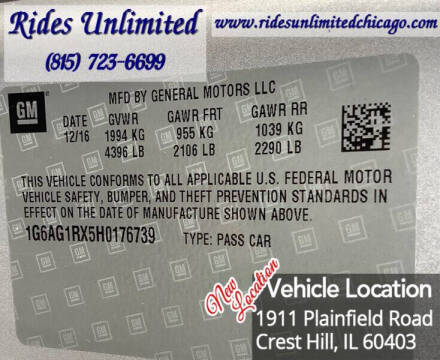 2017 Cadillac ATS 2.0T