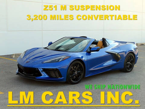 2021 Chevrolet Corvette for sale at LM CARS INC in Burr Ridge IL