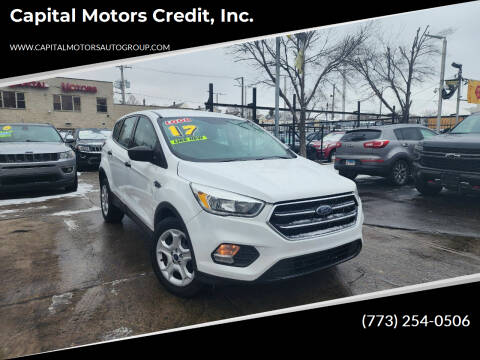 2017 Ford Escape for sale at Capital Motors Credit, Inc. in Chicago IL