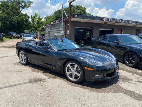 2008 Chevrolet Corvette for sale at Texas Luxury Auto in Houston TX