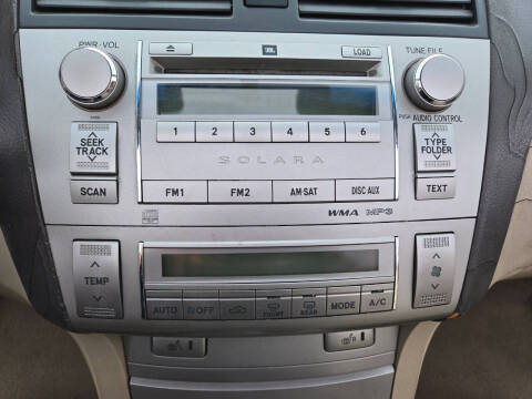 2008 Toyota Camry Solara SLE V6