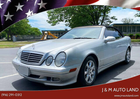 2002 Mercedes-Benz CLK for sale at J & M Auto Land in Sacramento CA