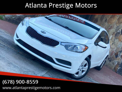 2016 Kia Forte for sale at Atlanta Prestige Motors in Decatur GA