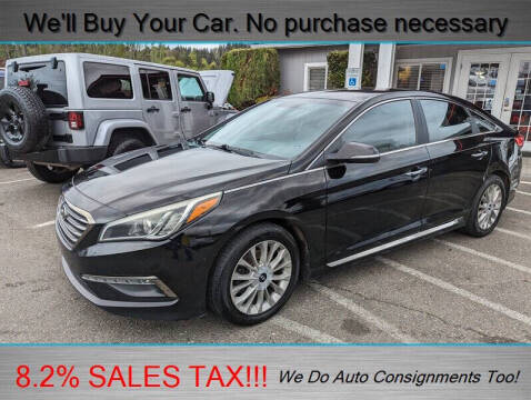 2015 Hyundai Sonata for sale at Platinum Autos in Woodinville WA