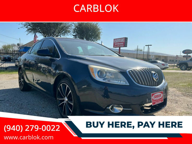 2016 Buick Verano for sale at CARBLOK in Lewisville TX