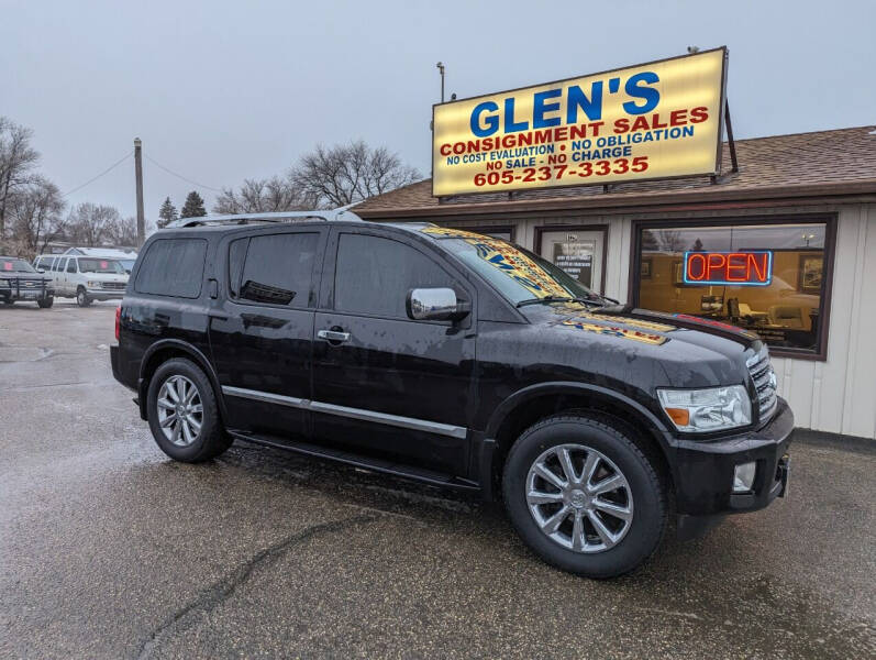 2009 Infiniti QX56 for sale at Glen's Auto Sales in Watertown SD