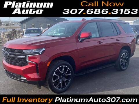 2022 Chevrolet Tahoe for sale at Platinum Auto in Gillette WY