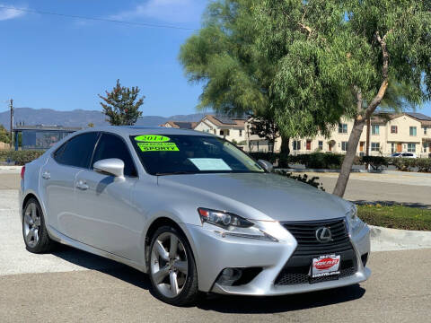 2014 Lexus IS 350 for sale at Esquivel Auto Depot in Rialto CA