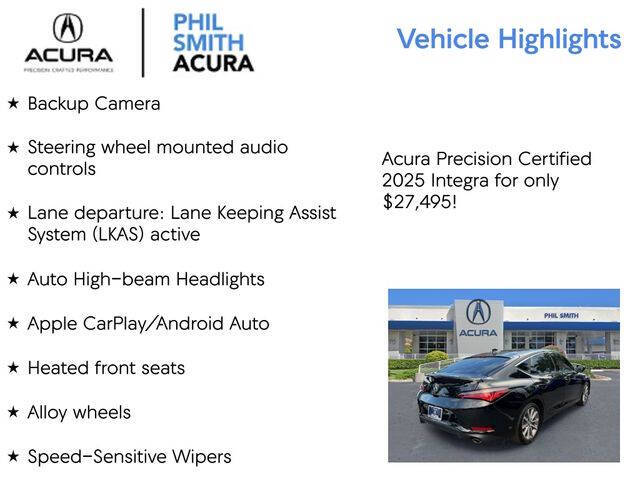 2025 Acura Integra