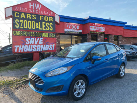 2016 Ford Fiesta for sale at HW Auto Wholesale in Norfolk VA