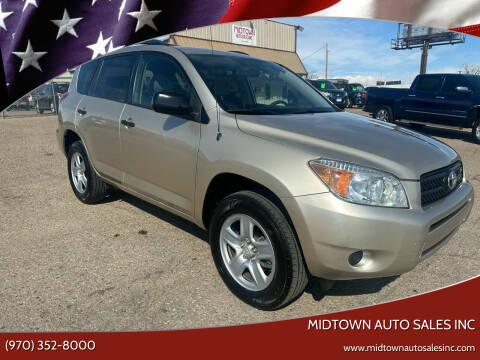 2008 Toyota RAV4 for sale at MIDTOWN AUTO SALES INC in Greeley CO