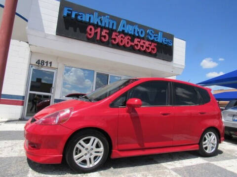2007 Honda Fit for sale at Franklin Auto Sales in El Paso TX