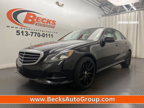2016 Mercedes-Benz E-Class for sale at Becks Auto Group in Mason OH
