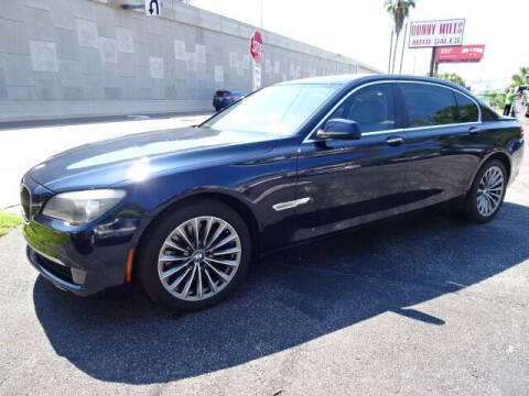 2011 BMW 7 Series for sale at DONNY MILLS AUTO SALES in Largo FL