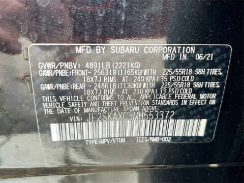 2021 Subaru Forester Touring