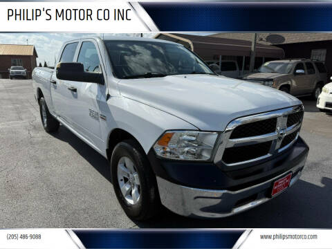 2018 RAM 1500 for sale at PHILIP'S MOTOR CO INC in Haleyville AL