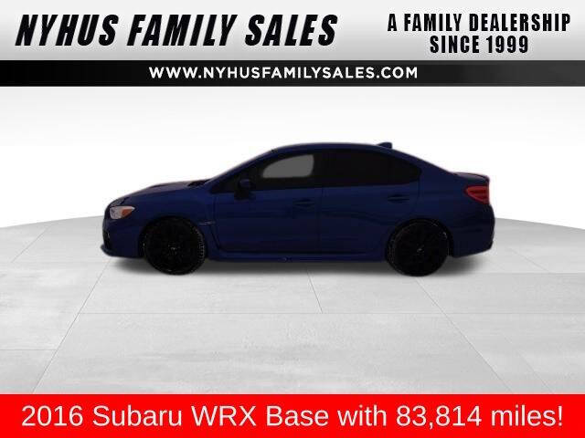 2016 Subaru WRX for sale at Nyhus Family Sales in Perham MN