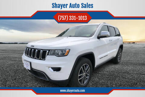 2017 Jeep Grand Cherokee for sale at Shayer Auto Sales in Cape Charles VA