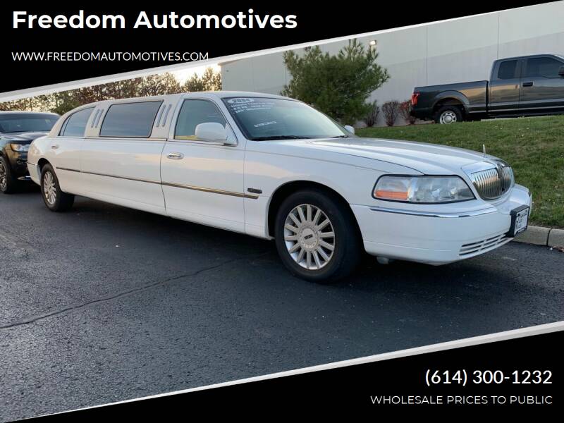 2005 Lincoln Town Car for sale at Freedom Automotives in Grove City OH
