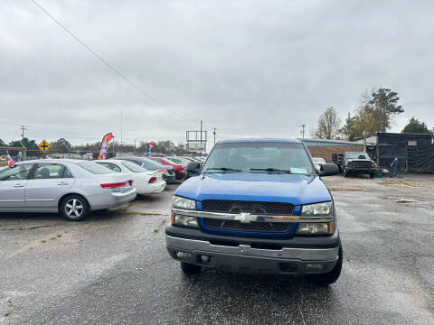 2003 Chevrolet Silverado 1500 for sale at Z Auto Sales Inc. in Rocky Mount NC