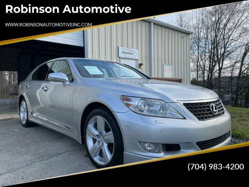 2010 Lexus LS 460 for sale at Robinson Automotive in Albemarle NC