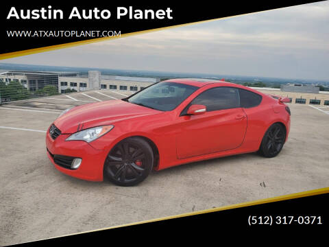 2010 Hyundai Genesis Coupe for sale at Austin Auto Planet LLC in Austin TX