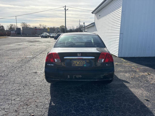 2003 Honda Civic for sale at DECKER AUTO SALES in Bay City, MI