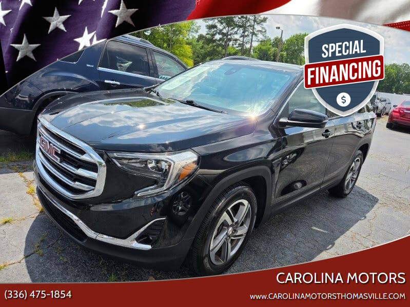 Black 2019 GMC Terrain SLT SLT 4dr SUV 1