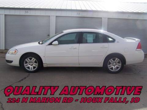 2006 Chevrolet Impala for sale at Quality Automotive in Sioux Falls SD