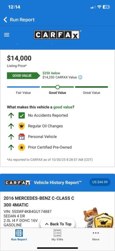 2016 Mercedes-Benz C-Class