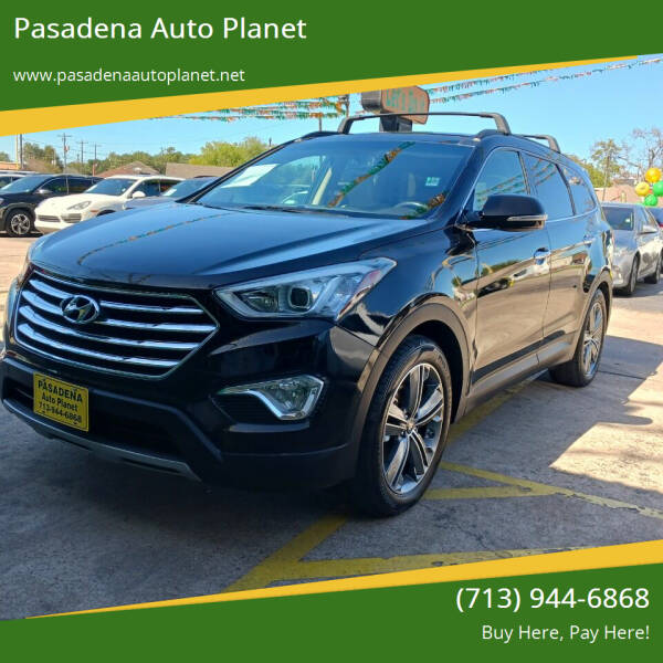 2016 Hyundai Santa Fe for sale at Pasadena Auto Planet in Houston TX