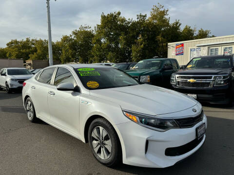 2018 Kia Optima Hybrid for sale at Black Diamond Auto Sales Inc. in Rancho Cordova CA