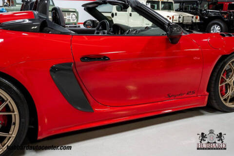 2025 Porsche 718 Boxster Spyder RS