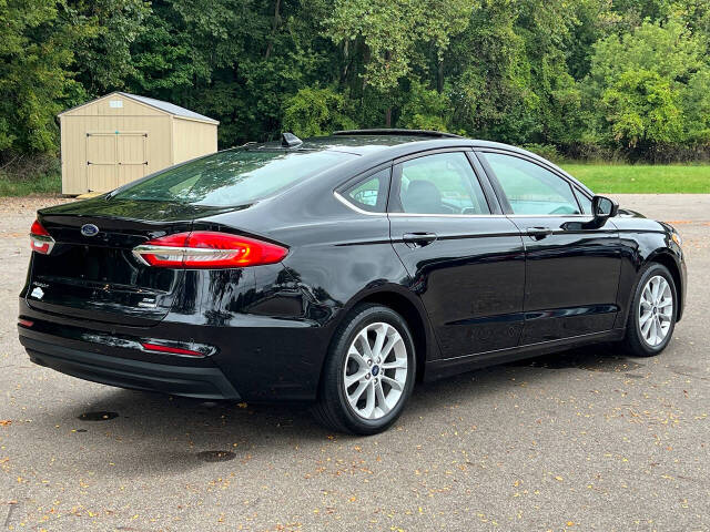 2020 Ford Fusion Hybrid for sale at Spartan Elite Auto Group LLC in Lansing, MI