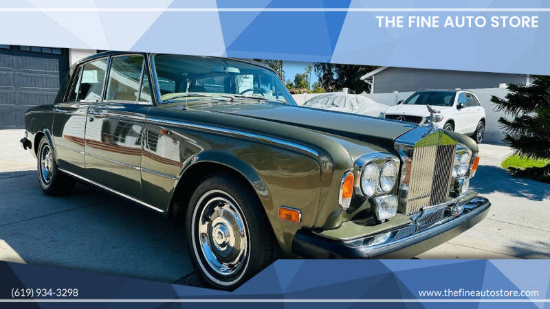 1974 Rolls-Royce Silver Shadow for sale at The Fine Auto Store in Imperial Beach CA
