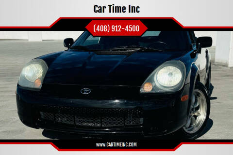 2002 Toyota MR2 Spyder for sale at Car Time Inc in San Jose CA