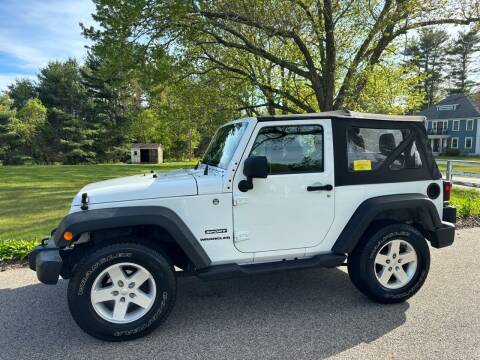 2013 Jeep Wrangler for sale at 41 Liberty Auto in Kingston MA