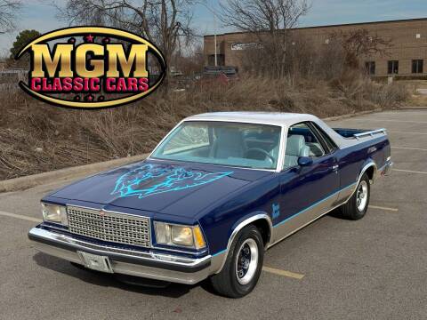 1979 Chevrolet El Camino for sale at MGM CLASSIC CARS in Addison IL